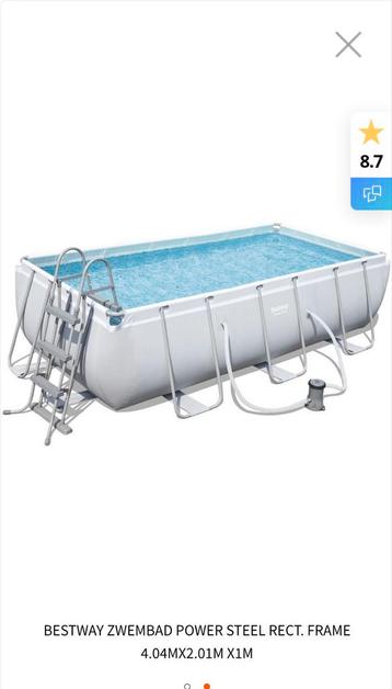 Zwembad te koop, Tuin en Terras, Zwembaden, Ophalen