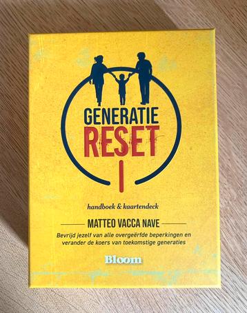 Generatie Reset kaartendeck - Matteo Vacca Nave beschikbaar voor biedingen