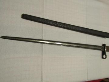 Splendide Baïonnette belge modèle 1916 pour fusil 1889, Enlèvement ou Envoi, Armée de terre, Couteau ou Poignard