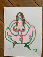 La dame en rose, Enlèvement ou Envoi