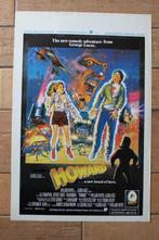 filmaffiche Howard The Duck George Lucas filmposter, Verzamelen, Rechthoekig Staand, Ophalen of Verzenden, Zo goed als nieuw, A1 t/m A3