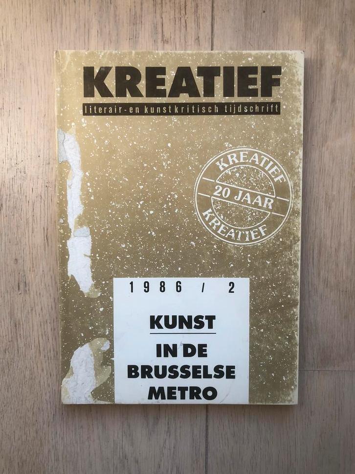 Boek kreatief kunst in de Brusselse metro., Boeken, Literatuur, Ophalen