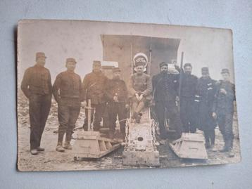 Carte postale WW1, Envoi