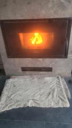 Pelletkachel inbouw 13 kw, Huis en Inrichting, Kachels, Ophalen, Gebruikt, Inbouw, Pelletkachel