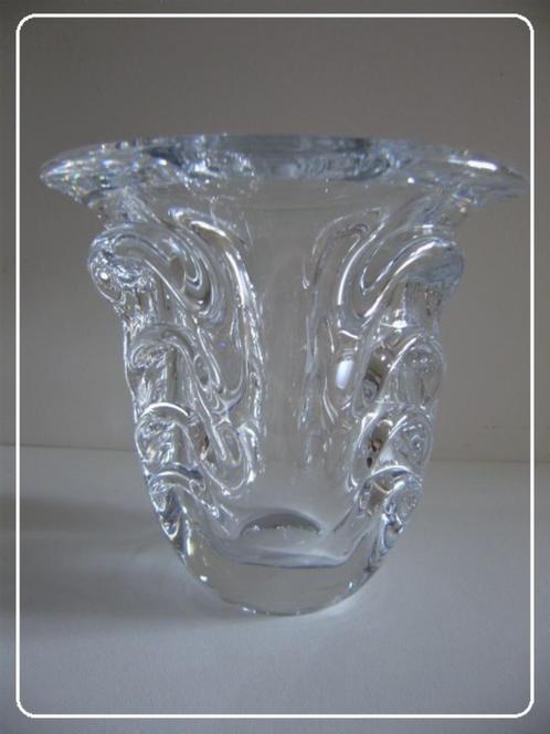VSL Vintage kristal 5-ties vaas., Antiek en Kunst, Antiek | Glaswerk en Kristal, Ophalen