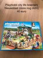 Playmobil city life boederij, Kinderen en Baby's, Speelgoed | Playmobil, Nieuw, Complete set, Ophalen