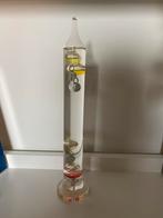 Thermometer glas 27,5cm hoogte, Ophalen of Verzenden, Zo goed als nieuw