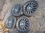 Jantes 18" AEZ avec pneus, Ophalen, 18 inch, Gebruikt, Banden en Velgen