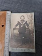Foto carte de visite kind, Verzamelen, Gebruikt, Ophalen of Verzenden, Foto, Voor 1940