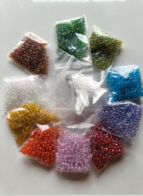 Rocailles, pareltjes, glaskralen 97#, Hobby en Vrije tijd, Kralen en Sieraden maken, Nieuw, Ophalen of Verzenden