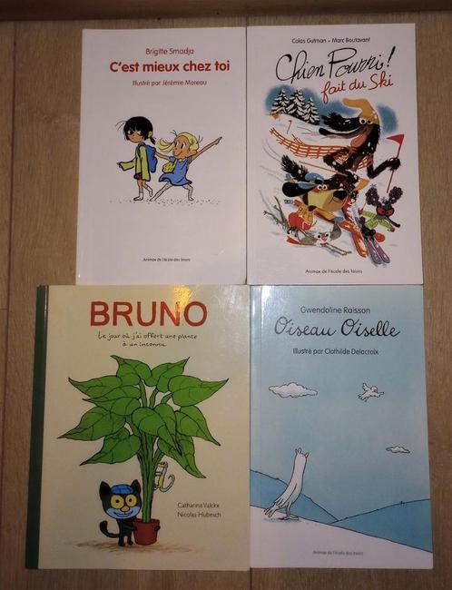 4 livres - l'ecole des loisirs, mouche poche, Livres, Livres pour enfants | Jeunesse | Moins de 10 ans, Utilisé, Enlèvement