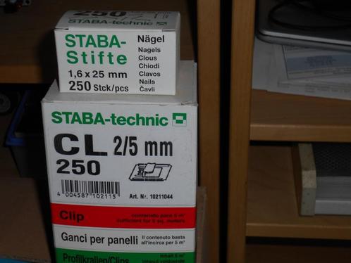plafondlaminaatclips van 2mm en 2.5 mm, Doe-het-zelf en Bouw, Platen en Panelen, Nieuw, Overige materialen, Minder dan 20 mm, Ophalen