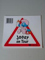 Autocollant Bébé Schtroumpf en voiture Joost, Collections, Schtroumpfs, Envoi, Comme neuf, Bébé Schtroumpf, Autres types