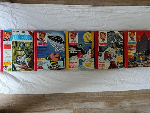 Robbedoes  5 verzamelalbums volledig jaar 1977, Livres, BD, Comme neuf, Plusieurs BD, Enlèvement ou Envoi