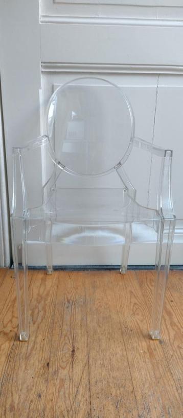Design stoeltje Loulou Ghost Kartell transparant, Antiek en Kunst, Kunst | Designobjecten, Ophalen of Verzenden