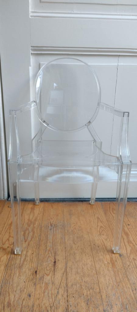 Design stoeltje Loulou Ghost Kartell transparant, Antiek en Kunst, Kunst | Designobjecten, Ophalen of Verzenden
