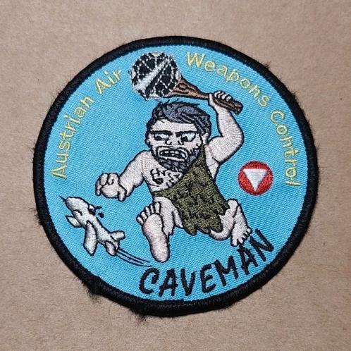 Oostenrijkse Weapons Control Caveman, Verzamelen, Militaria | Algemeen, Luchtmacht, Embleem of Badge, Ophalen of Verzenden