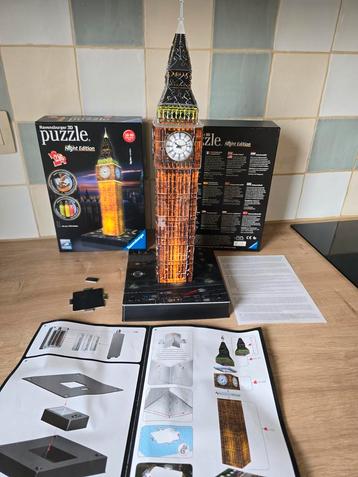 Ravensburger 3D puzzel Big Ben beschikbaar voor biedingen