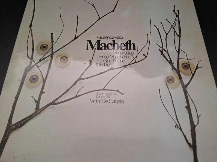 Verdi / De Sabata - Macbeth Box 3 x Lp's Vinyl, Cd's en Dvd's, Vinyl | Klassiek, Gebruikt, Romantiek, Opera of Operette, 12 inch