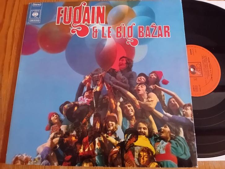 LP Michel Fugain & Le Big Bazar ”Fugain & Le Big Bazar”, Cd's en Dvd's, Vinyl | Pop, Gebruikt, 1960 tot 1980, 12 inch, Ophalen of Verzenden
