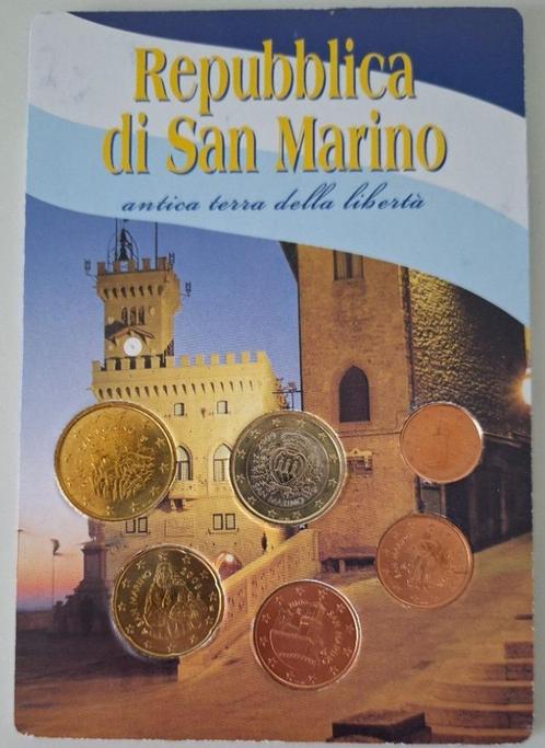 San Marino - Mini BU set II, Postzegels en Munten, Munten | Europa | Euromunten, Setje, Overige waardes, San Marino, Ophalen of Verzenden