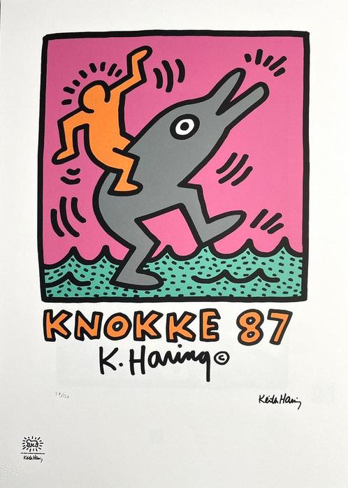 Prachtige Lithografie + certificaat • Keith Haring # /150, Antiek en Kunst, Kunst | Litho's en Zeefdrukken, Ophalen of Verzenden