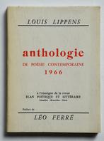 ANTHOLOGIE DE POÉSIE CONTEMPORAINE 1966 LOUIS LÈVRES, Utilisé, Enlèvement ou Envoi