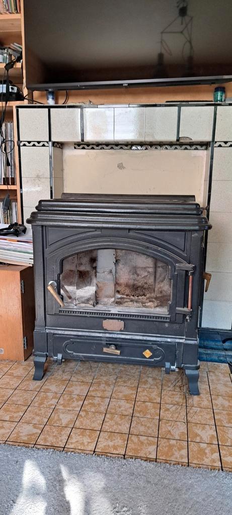 ciney hout/kolenkachel 16 kw, Huis en Inrichting, Kachels, Gebruikt, Houtkachel, Hout, Ophalen