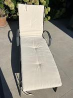 Tuinzetel, Tuin en Terras, Ligbedden, Ophalen, Gebruikt, Textileen, Verstelbaar