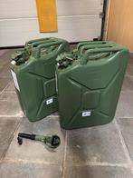 2 Bidons à carburant en metal, Enlèvement, Neuf
