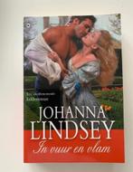 In vuur en vlam, Johanna Lindsey, in perfecte staat, Boeken, Ophalen of Verzenden, Gelezen