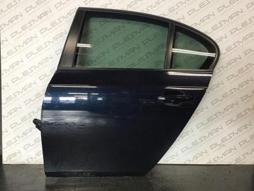 Deur linksachter 416/9 carbonschwarz metallic BMW E60  beschikbaar voor biedingen