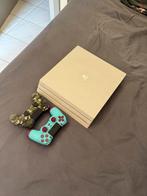 Playstation pro 1tb white met 2 controllers en alle kabels, Ophalen, Zo goed als nieuw, Met 2 controllers, Pro