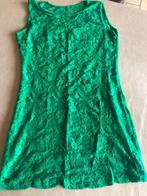 Groen fluo kleedje zonder mouwen, Vert, Taille 36 (S), Porté, Au-dessus du genou