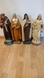 lot van 4 brocante heiligenbeelden, Ophalen