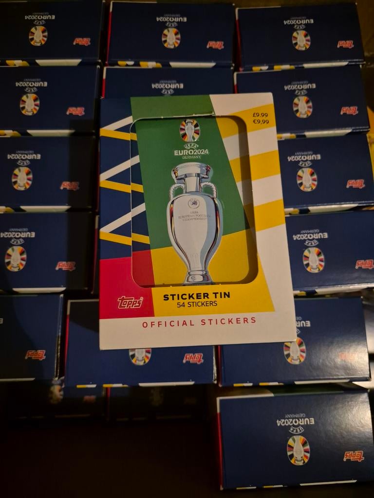 Topps Euro 2024 : boîtes/paquets/étain/or sp/sets, Collections, Articles de Sport & Football, Enlèvement ou Envoi
