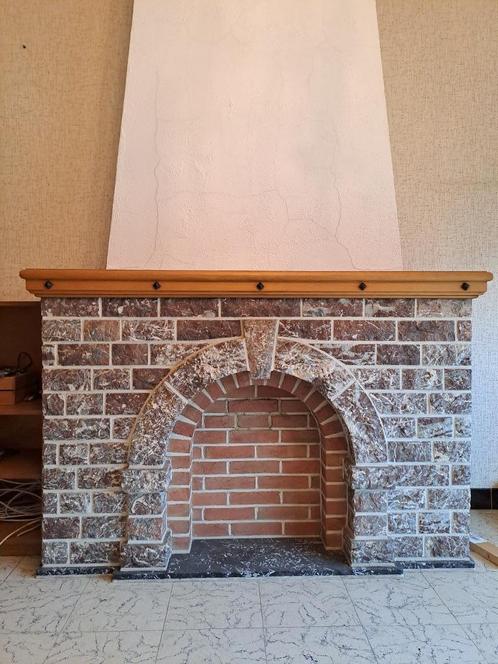Sierschouw met houten blad, Huis en Inrichting, Haarden, Gebruikt, Overige soorten, Ophalen