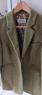 scala 7/8 jas in groen visgraat, Kleding | Dames, Jassen | Winter, Ophalen, Nieuw, Maat 38/40 (M), Groen