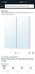 Goodmorgon IKEA badkamermeubel spiegel, Huis en Inrichting, Ophalen, Zo goed als nieuw