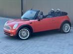 Mini Cooper Cabrio 1.6Benzine/Garantie, Auto's, Voorwielaandrijving, 4 cilinders, Cabriolet, Leder en Stof