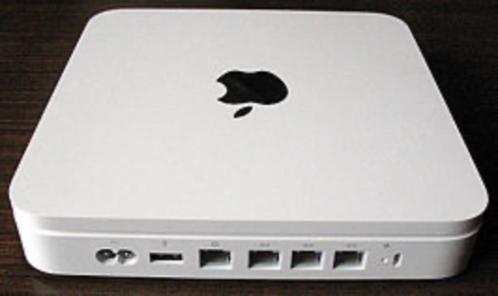 Apple Time Capsule en Mac Mini 4.1 CO7CTNUWDD6H en T/M Enz., Computers en Software, Routers en Modems, Gebruikt, Router met modem