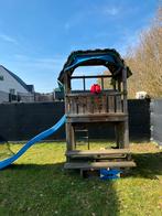 Speeltoestel jungle gym barn, Kinderen en Baby's, Speelgoed | Buiten | Speeltoestellen, Ophalen, Gebruikt, Glijbaan