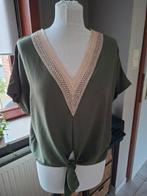 Blouse kaki - 1 taille (convient aussi bien aux tailles S M, Enlèvement ou Envoi, Neuf