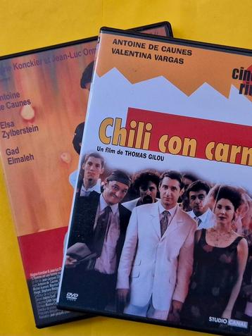 2x DVD L'homme est une femme comme les autres + Chili 🎥 beschikbaar voor biedingen
