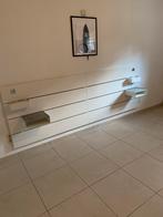 Tete de lit chevet integrer ikea, Huis en Inrichting, Ophalen, Gebruikt, Wit, Hout