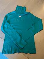 Groene rolkraagtrui Benetton - 12 jaar, Kinderen en Baby's, Kinderkleding | Maat 152, Meisje, Ophalen of Verzenden, Zo goed als nieuw