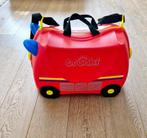 Kinderkoffer Trunki Brandweer, Hard kunststof, Slot, Minder dan 50 cm, Ophalen of Verzenden