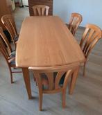Table de salle à manger et 6 Chaises., Maison & Meubles, Tables | Tables à manger, Comme neuf, Enlèvement ou Envoi