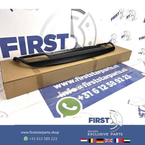 W176 A45 AMG Diffuser Mercedes A Klasse 2012-2016 45 ACHTERS, Auto-onderdelen, Overige Auto-onderdelen, Mercedes-Benz, Gebruikt