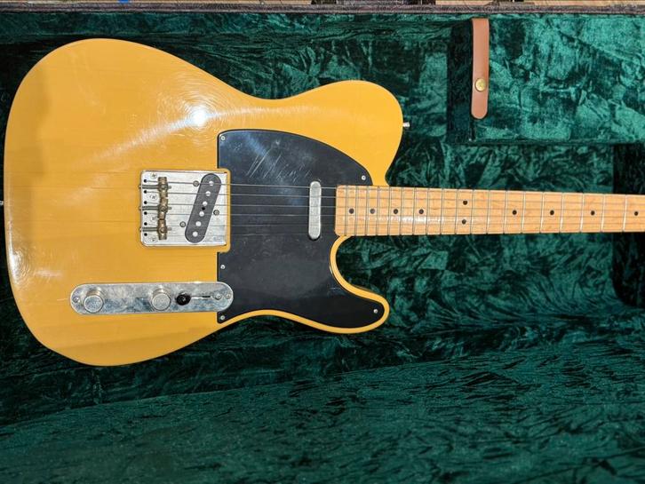 Maybach Teleman T54 – Butterscotch Blackguard Aged, Muziek en Instrumenten, Snaarinstrumenten | Gitaren | Elektrisch, Zo goed als nieuw